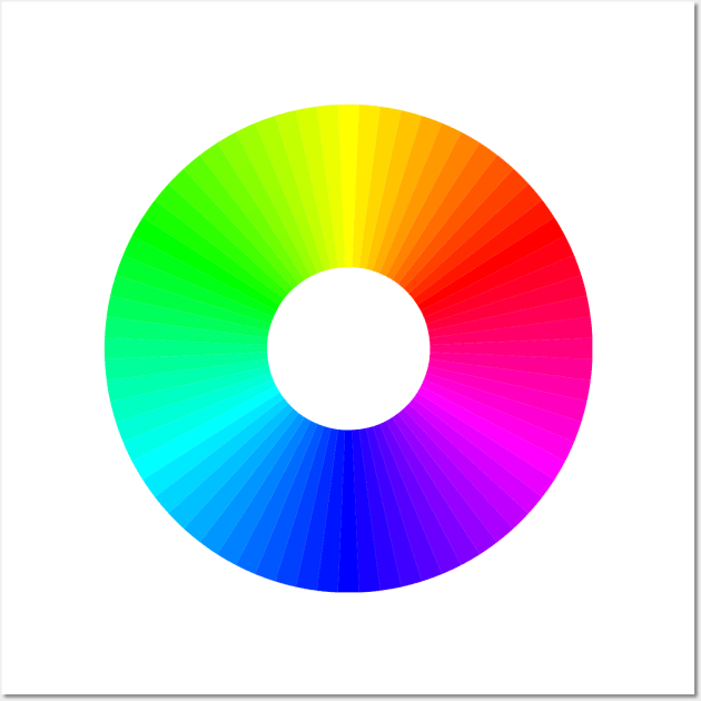 Color wheel RGB Wall Art by DeeDeeCro